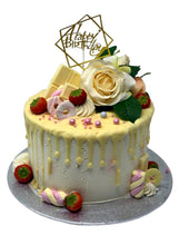 Load image into Gallery viewer, Rose Drip Cake