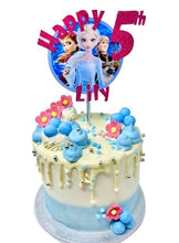 Load image into Gallery viewer, Kids Themed Cartoon Drip Cake