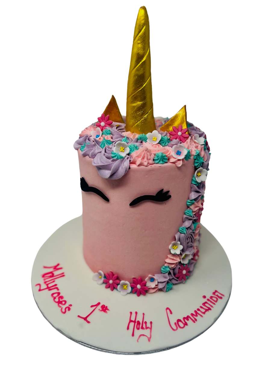 Pink Unicorn Novelty Cake