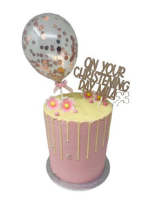 Any Occasion Balloon Drip Cake