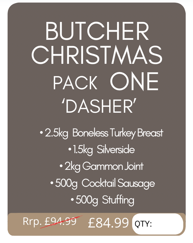 Christmas Butchery Pack One 'Dasher'