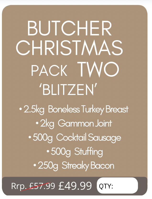 Christmas Butchery Pack Two 'Blitzen'