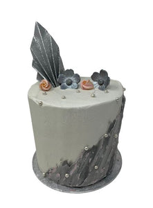 Silver Roses Cake