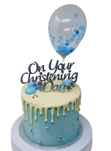Any Occasion Balloon Drip Cake