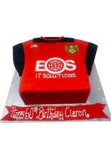 Load image into Gallery viewer, Football Jersey Novelty Cake

