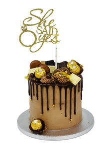 Ferrero Rocher Cake - Chocomans