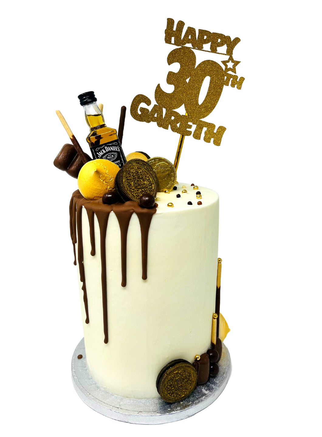 Make your own birthday cake/ chocolate cake/ drip/ jack daniels/ tort z  jackiem danielsem - YouTube