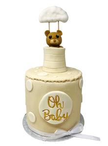 "Oh Baby" Christening Cake