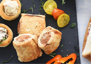 Miniature Pork & Leek Sausage Rolls