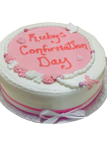 Round Iced All Over Occasion Cake